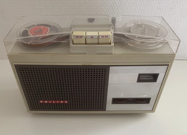 Magnétophone à bandes, fil ou cartouches Philips - EL 3541 D avec schéma