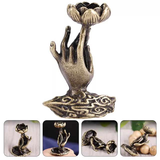 Brass Incense Cone Burner Backflow Incense Holder Incense Burner Holder