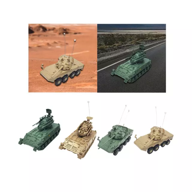 4D-Panzermodell im Maßstab 1:72 zum Basteln von gepanzerten Fahrzeugen als