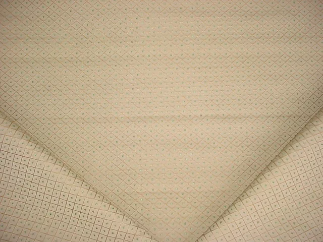4-3/8Y Robert Allen Basil Textured Diamond Lattice Drapery Upholstery Fabric