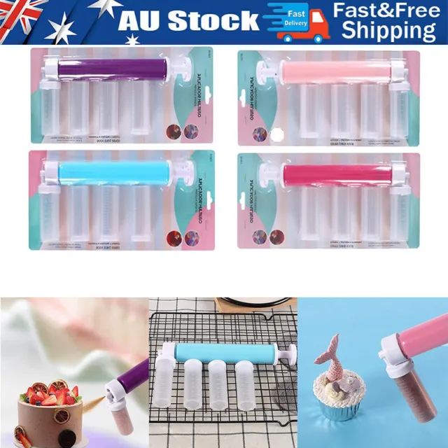 Manual Cake Spray Airbrush For DIY Cake Desserts Decorating Coloring Tool AU