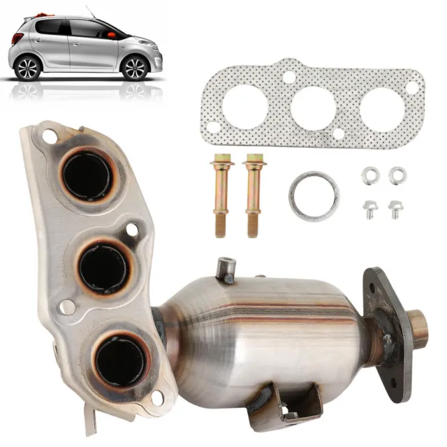 Kit de montaje y convertidor catalítico para Citroen C1 Peugeot 107 1.0i 171400Q010