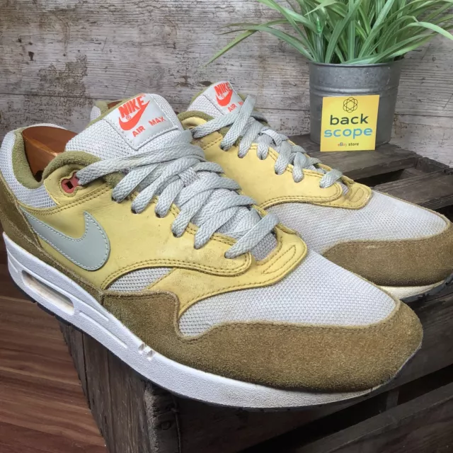 NIKE AIR MAX 1 Curry Pack Olive 2017 Parra Patta Rare Authentic