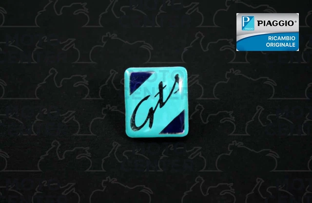 Emblème Vespa 3D Gel Autocollant VE-159 - Logo Piaggio GT GTS GTV LX S 946