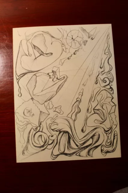 Los 7 días de la creación - Carpeta con 7 litografias de Dalí