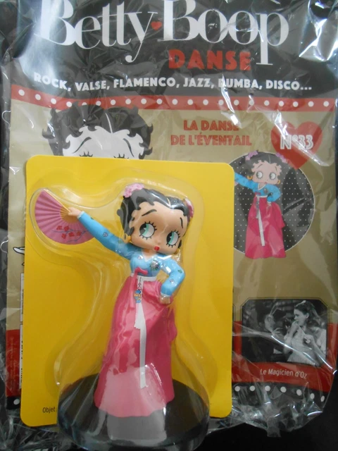 Figurine Betty Boop N°38 « La Danse Contemporaine » – Édition Hachette, Résine, Neuve