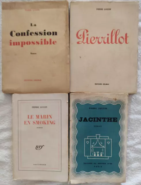 Pierre Luccin Lot De 4 Livres En Eo  Gironde / Bordeaux