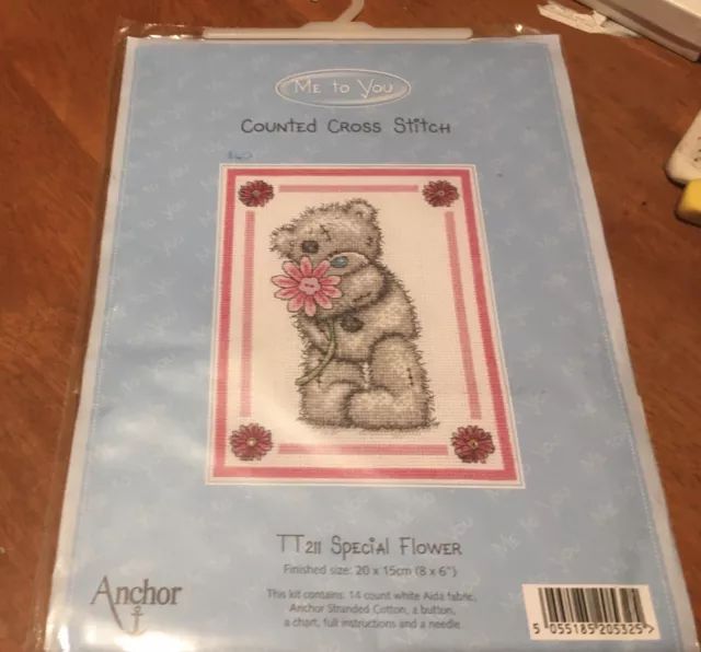 tatty teddy cross stitch Special Flower