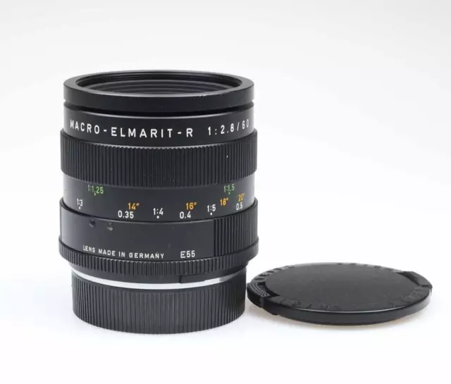 Leica Macro Elmarit R 60mm f2.8 3CAM E55 Objektiv Lens Leitz  95355