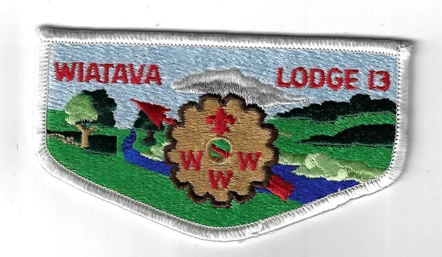 OA 13 Wiatava Flap pb WHT Bdr. Orange County, California