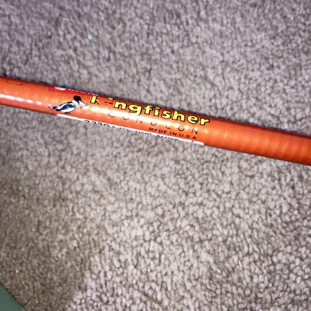 RARE GARCIA KING Fisher 2 Piece Fishing Rod Pole 2320 6 1/2 Ft Light
