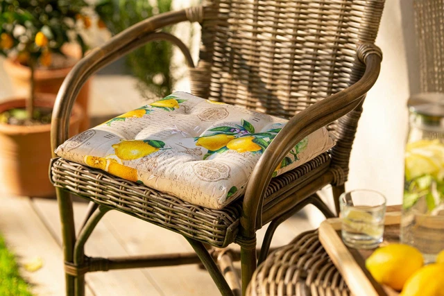 Sitzkissen " Limoni ", Accessori per la Casa, Estivo, Decorativo Richiamo Visivo