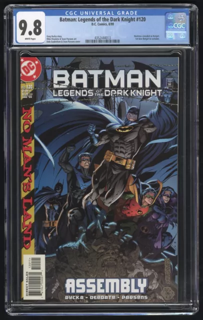 Batman: Legends of the Dark Knight #120 CGC 9.8 (DC 8/99) 1st app new Batgirl