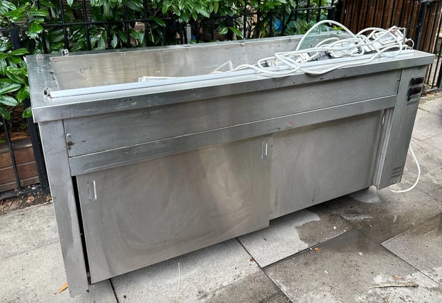 INOMAK Gastronome Large Commercial Hot Cupboard Bain Marie unit.