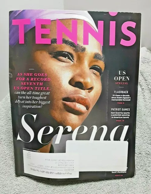 Tennis Magazine September 2016 Serena Williams