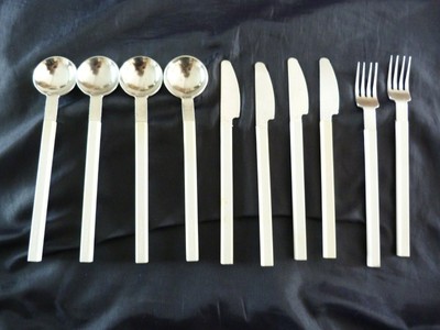 Ensemble de 2 paires de couverts du Concorde Air France design Raymond Loewy 