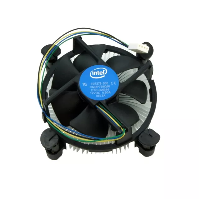 Intel Stock Cooler Core i3/i5/i7 CPU LGA1150/1151/1155/1156/1200 4-Pin Connector