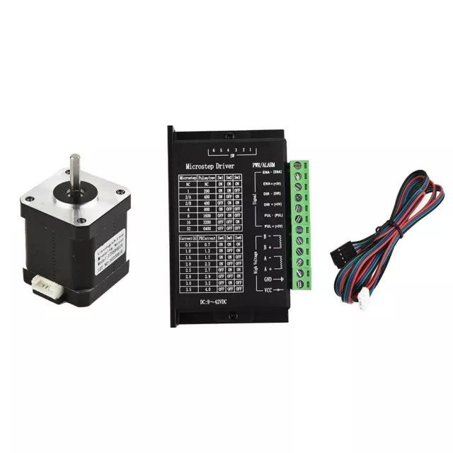 Upgrade Your Stepper Motor with 4 0A Motor Driver for Nema17 42BYGH40 Motor