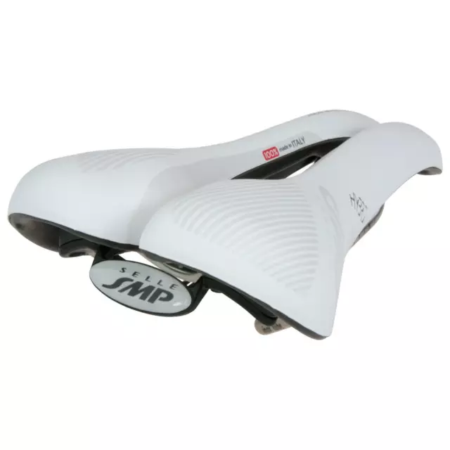 Selle SMP Sattel Hybrid Weiß Unisex 275 x 140 mm 300g Fahrradsattel Sättel Road 2