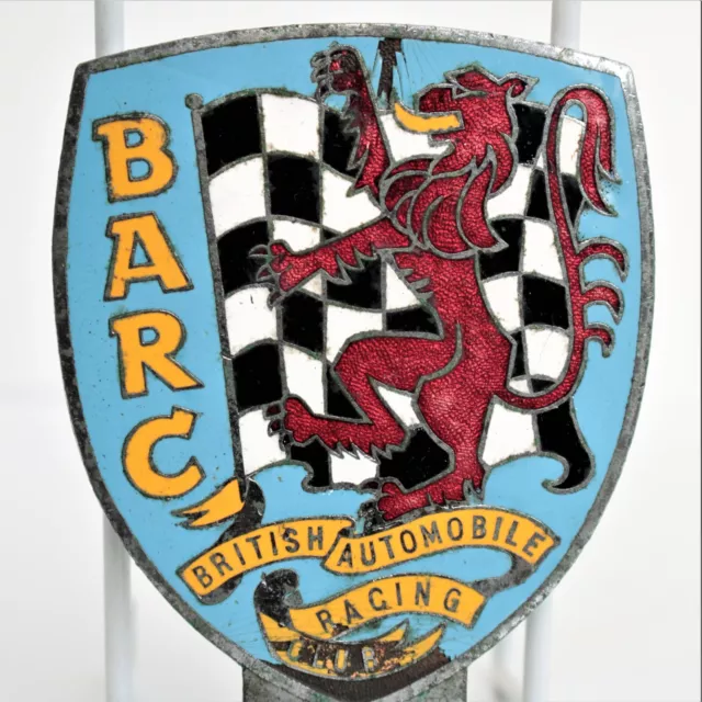 BARC Enamel Radiator Badge - British Automobile Racing Club 2