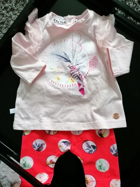 Abito neonato Ted Baker bellissimi uccellini