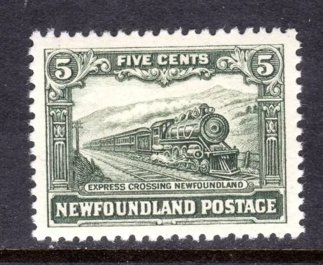 Newfoundland Scott #149 VF Unused 1928 5 Cent Express Train