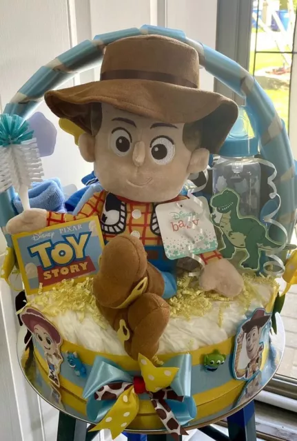 Toy Story Theme Diaper Cake |Diaper Cakes| Toy Story Party| Baby Shower Gift