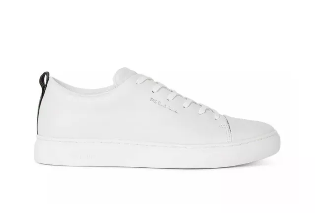 Paul Smith Lee Men's Sneakers White Leather Size 11 US