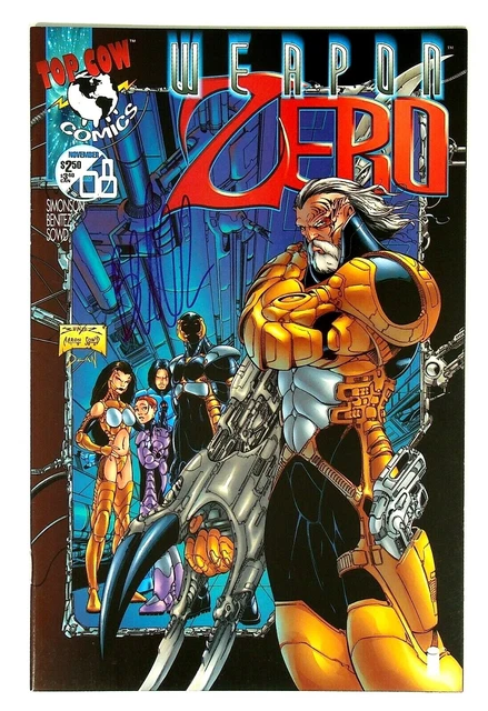 Weapon Zero #8 Signed Joe Benitez Image Comics