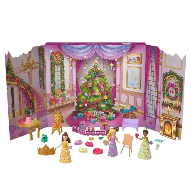 DISNEY PRINCESS 2025 Advent Calendar with 24 Days of Surprises
