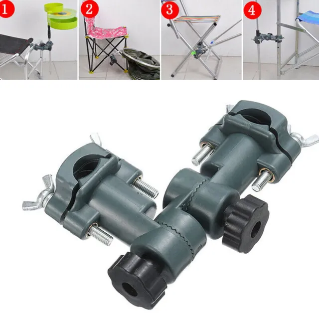UMBRELLA STAND CLIP Clamp Fence Mount Bracket Fishing Chair