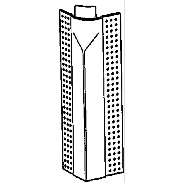 Clarkdietrich 90 Deg Vinyl Cornerbead Transition Cap 90340 Pack of 50