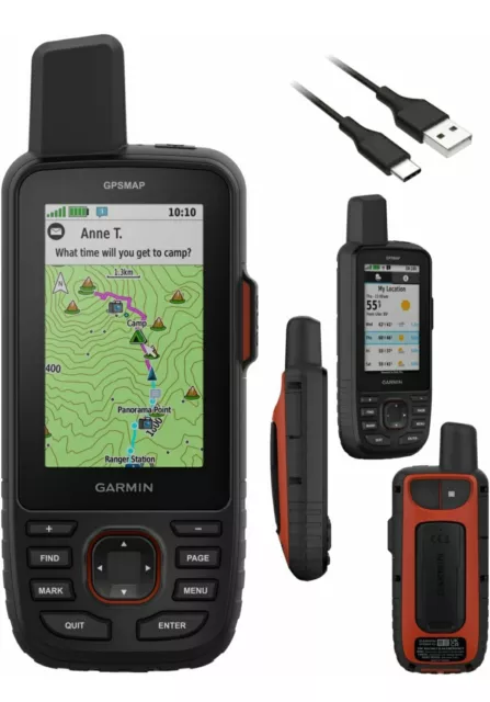 Garmin GPSMAP 67i Rugged GPS with inReach Satellite Communication 010-02812-00