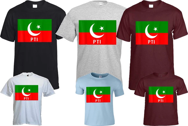T-Shirt Assolutamente Not IMRAN KHAN | Leader PTI | Protesta | Unisex | 100% Cotone