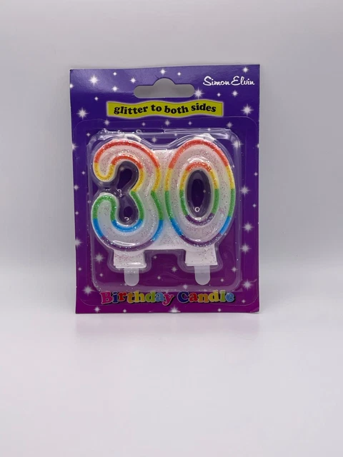Velas de 30 cumpleaños
