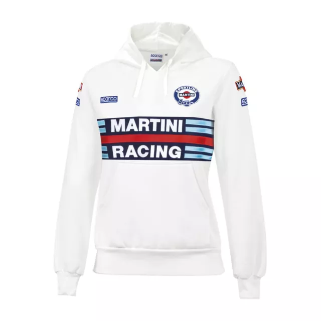 Sparco Ladies Martini Racing Hoodie white s. M