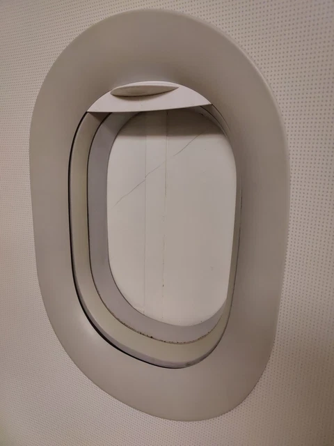 AIRBUS A320 DOUBLE Interior Window Panel With Blinds Aircraft Upcycle ...