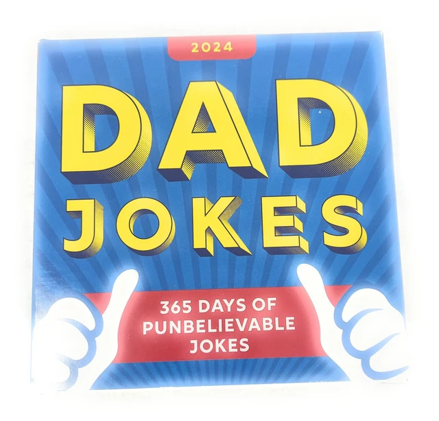WORLD'S BEST DAD Jokes Collection 2024 Dad Jokes Boxed Calendar 365