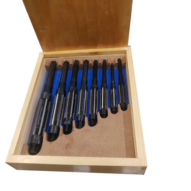 Adjustable Hand Reamer 7 Pcs HV - H3 , 1/4" - 15/32" Inch 6 Blades USA Shipping