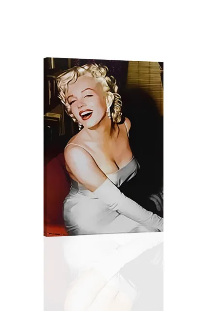 Marilyn Monroe White Dress II - CANVAS OR PRINT WALL ART