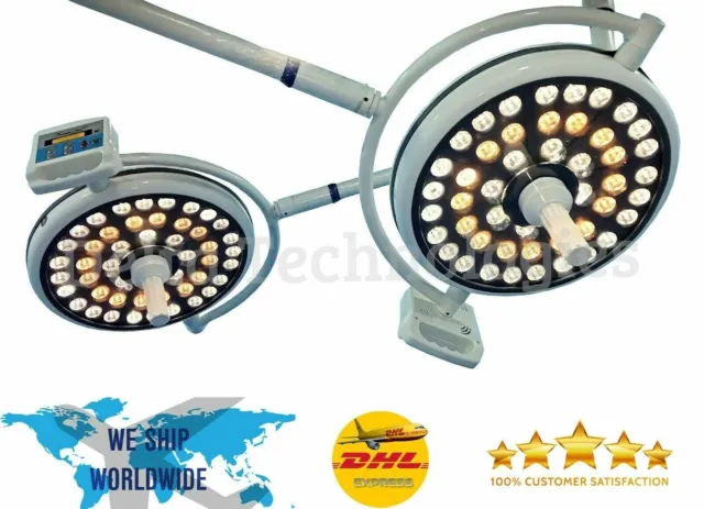 Led Surgical Operation Theater Lights Twin Satellite Shadowless Light Ot Lights