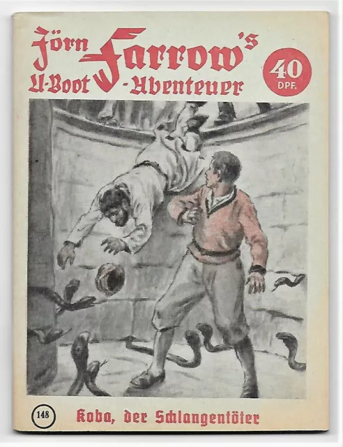 Jörn Farrows U-Boot  Abenteuer Nr.148 > Der Schlangentöter < 1957 Hans Warren