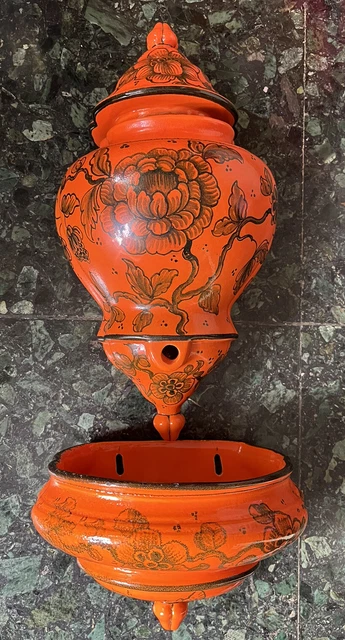 Manises Cases Aguamanil Benditera Ceramica