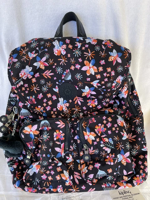 NWT KIPLING KI0367 Fiona Travel Medium Backpack Polyester  display picture 2