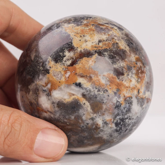 447g67mm Natural Pietersite Quartz Crystal Sphere Healing Ball Chakra Decor
