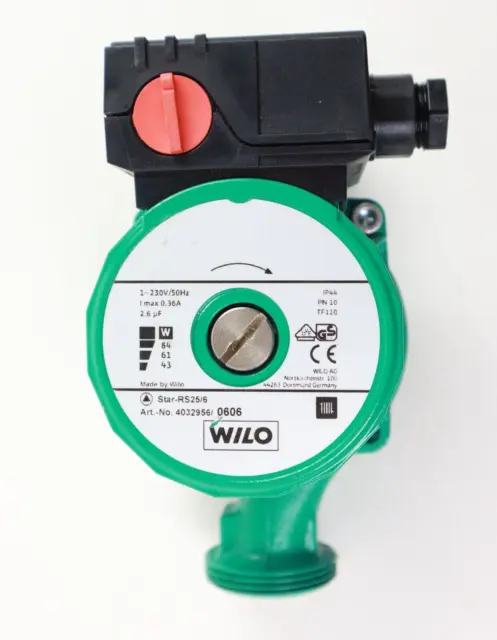 Wilo Circulation Pump RP25/ 100r/1319090/9109/ Very Good Condition