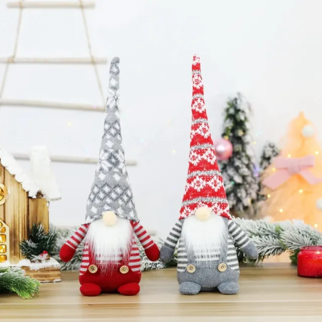 alter Mann Neues Jahr Gnome Plüsch puppe Weihnachts-Ornament Dekorationen