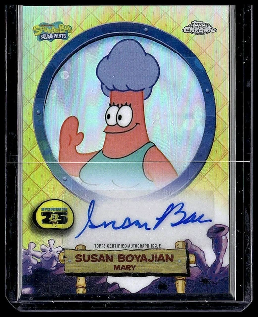 2025 TOPPS CHROME SpongeBob SquarePants 25th Anniversary Susan