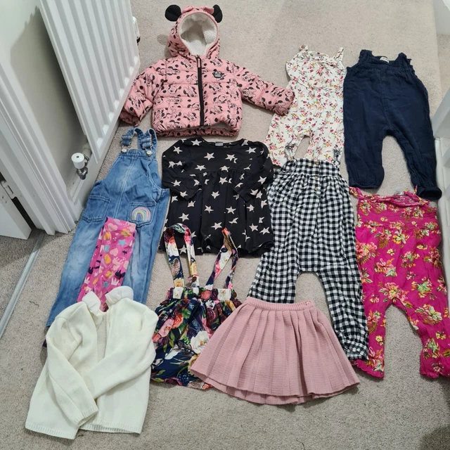 baby girl clothes bundle 12-18 months