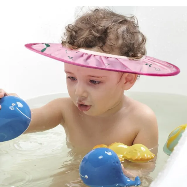 Gorras de ducha para niños gorra de baño para bebés champú gorro de ducha